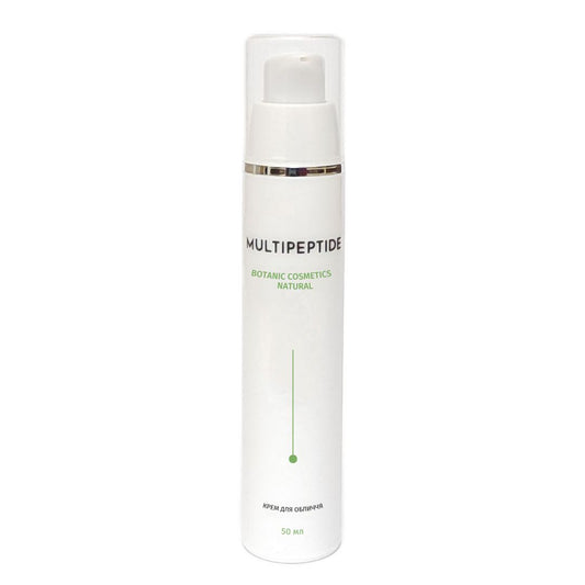 Antifalten-Creme für straffe, starke und strahlende Haut "Multipeptide Botanic Cosmetics Natural“ 50 ml