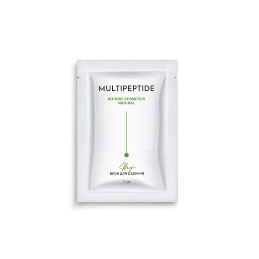 Regenerierende Gesichtscreme „Magic Multipeptide Botanic Cosmetics Natural“ Anti-Aging Pflege 2 ml