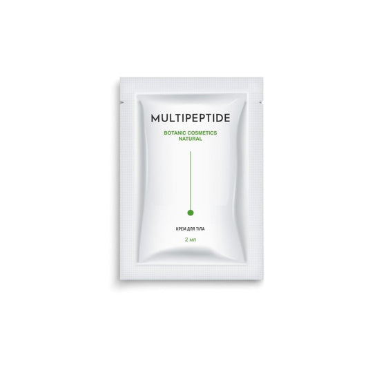 Feuchtigkeitscreme für Körper „Multipeptide Botanic Cosmetics Natural“ 2 ml